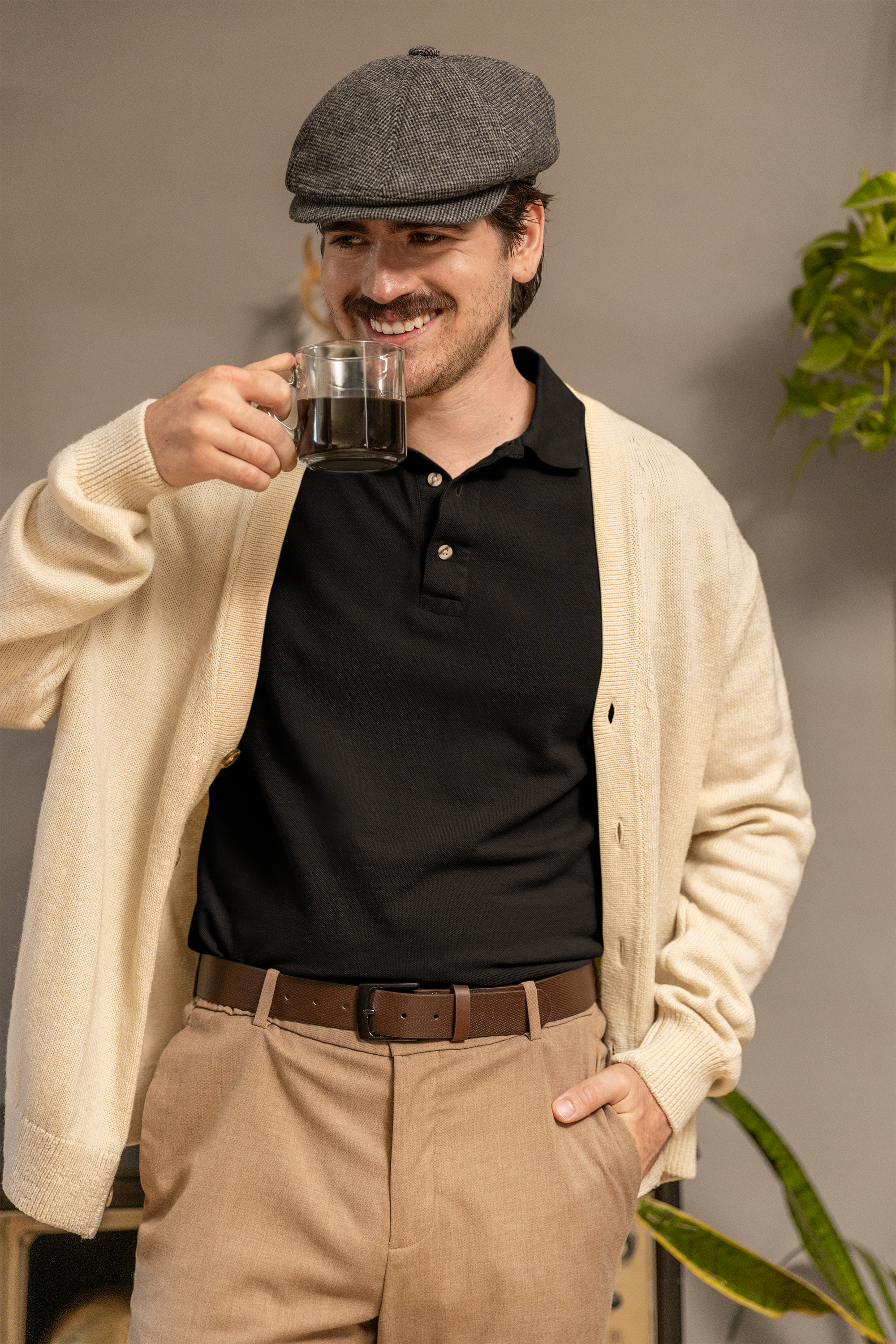 Legacy Polo – Black Ledger