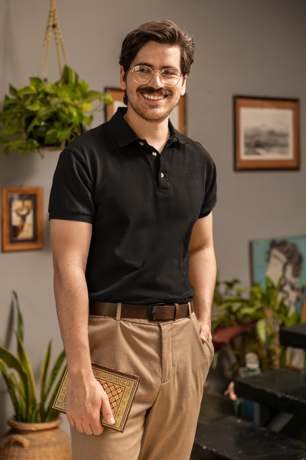 Legacy Polo – Black Ledger