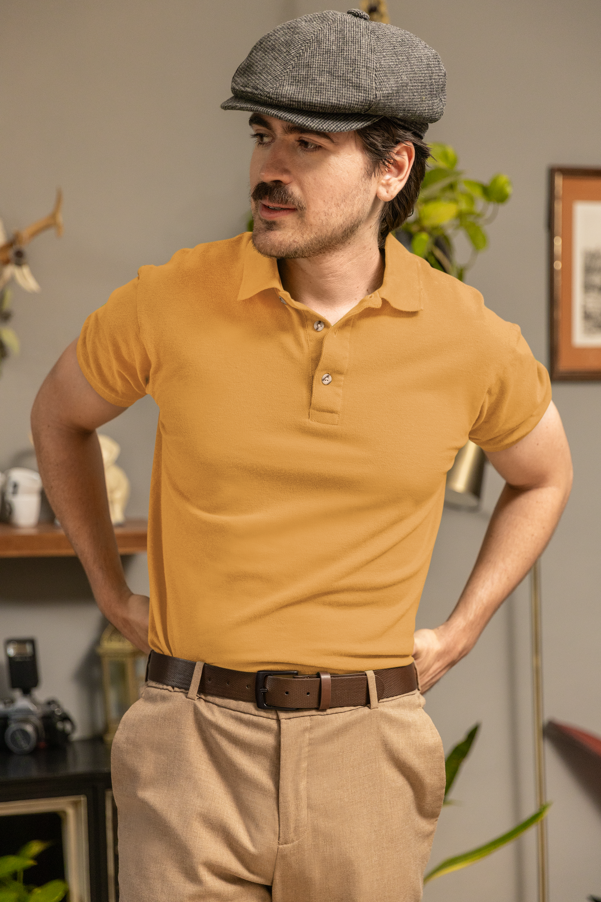 Legacy Polo – Harvest Gold